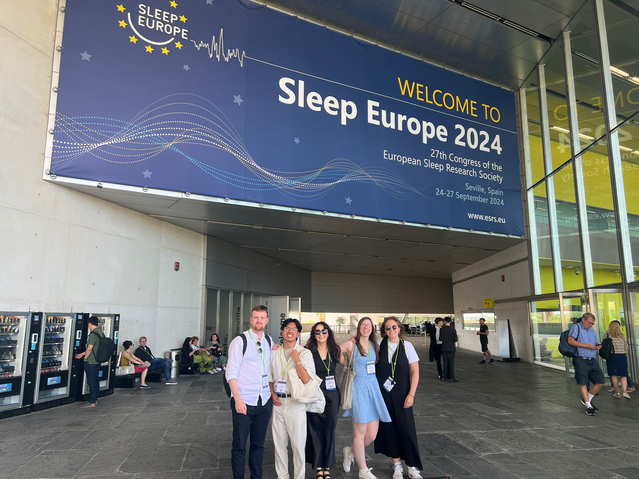 Strathclyde Sleep Centre flies to Seville for Sleep Europe 2024.